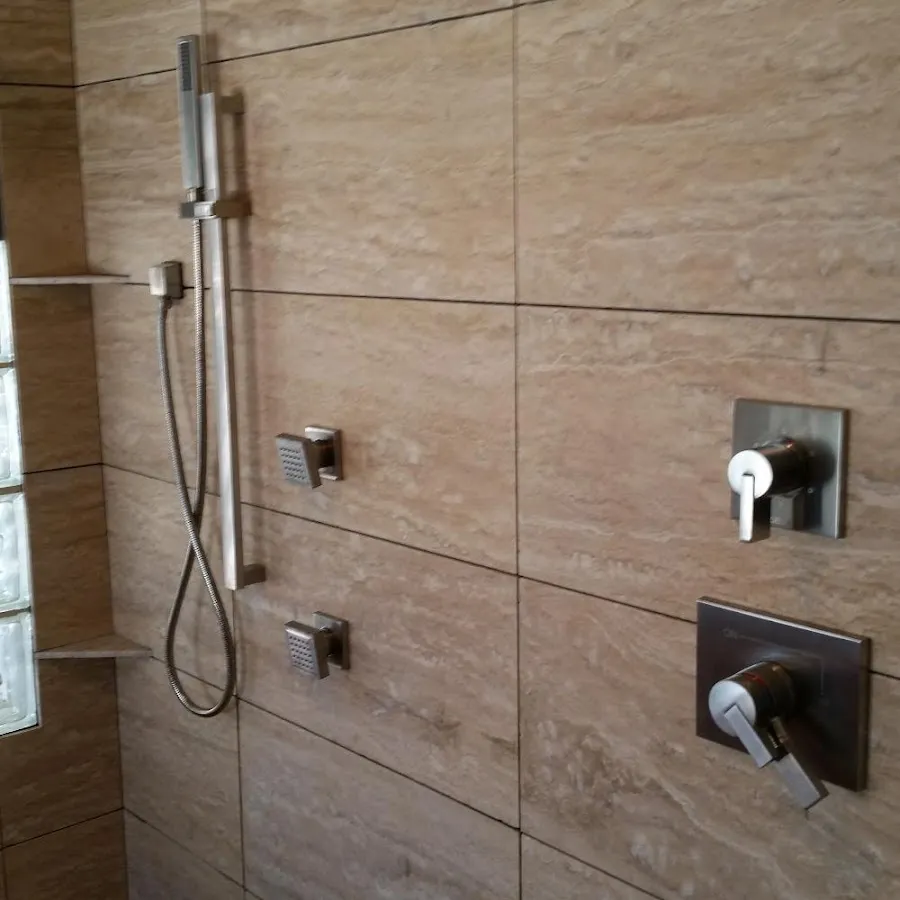 Shower fixture installation for Water Heater Replacement in Florida Gulf Coast University